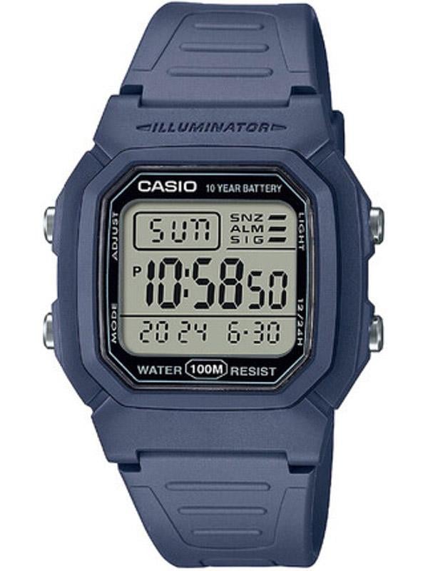 Наручний годинник чоловічий Casio W-800H-2AVES (619046)