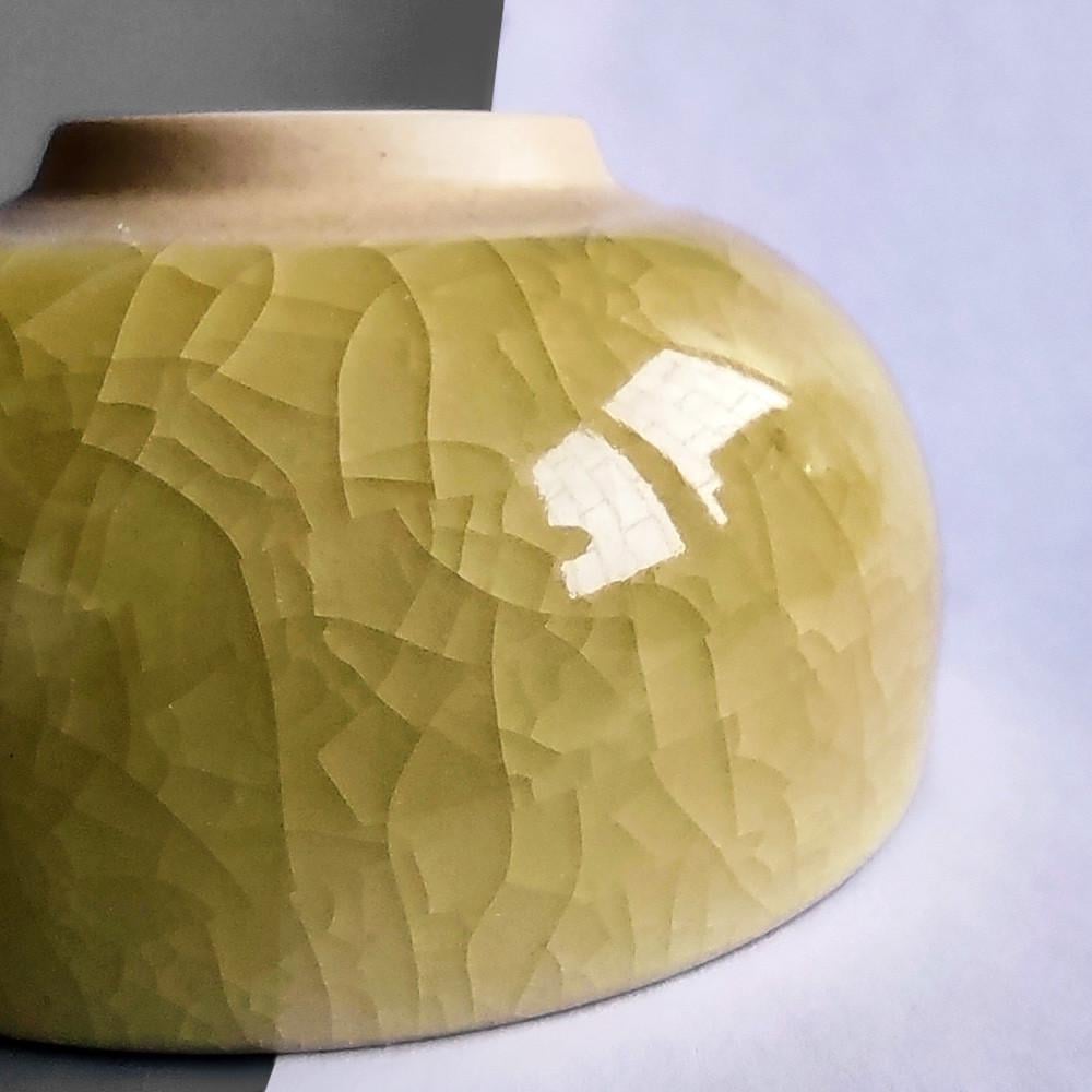 Пиала для чая Колотый лед Pastel 65 мл Желтый - фото 3 Пиала для чая Колотый лед Pastel 65 мл Желтый - фото 3