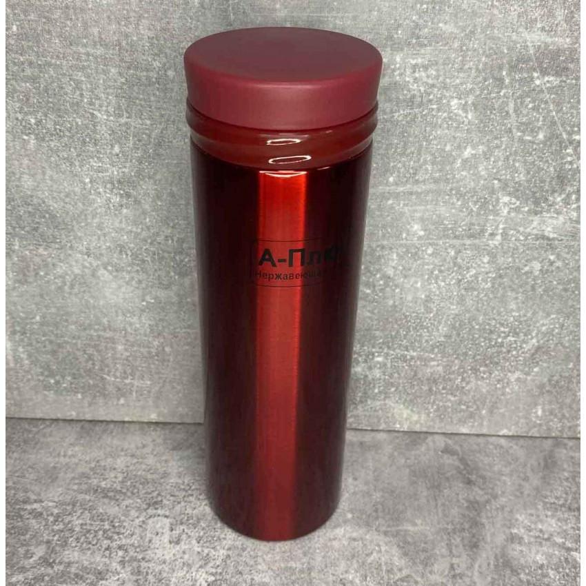 Термос A-PLUS 1775 із нержавіючої сталі 350 мл Червоний (1688457473)