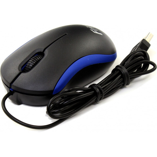 Миша Frime FM-010 USB Black/Blue (FM-010BB)