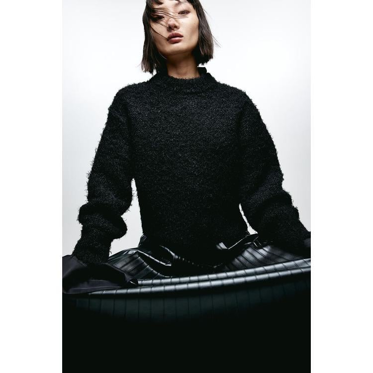 Светр H&M 1195738П S Черный (1111109409773) - фото 2