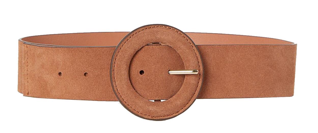 Ремень женский H&M замшевый Коричневый (0787333001)