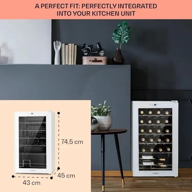 Винний холодильник KLARSTEIN Shiraz 24 Uno (10040217) - фото 3 Винний холодильник KLARSTEIN Shiraz 24 Uno (10040217) - фото 3