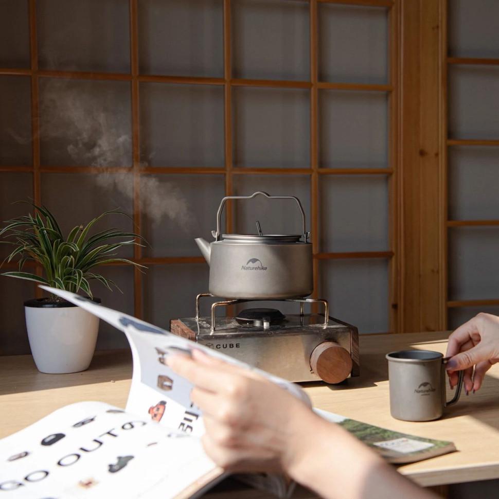 Чайник титановий Naturehike NH21CJ007 1 л (6927595782637) - фото 4 Чайник титановий Naturehike NH21CJ007 1 л (6927595782637) - фото 4