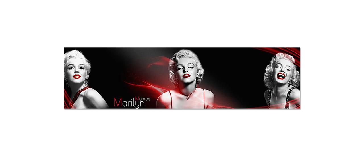 Наклейка виниловая на кухню Zatarga Монро 650х2500 мм Черный (1224259430)