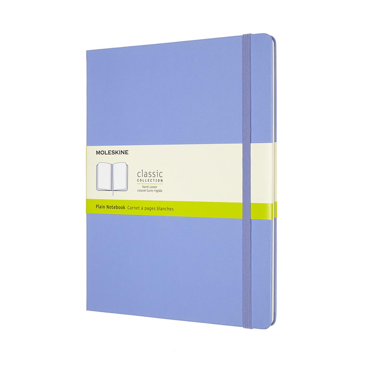 Блокнот Moleskine Classic великий 19х25 см неліновані блакитна гортензія