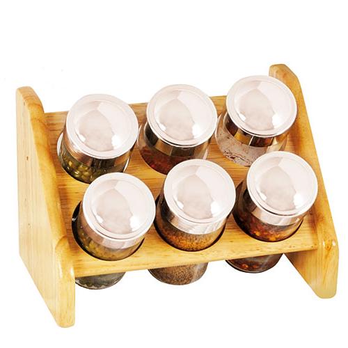 Емкости для специй набор Stenson 7 пр. (0368)