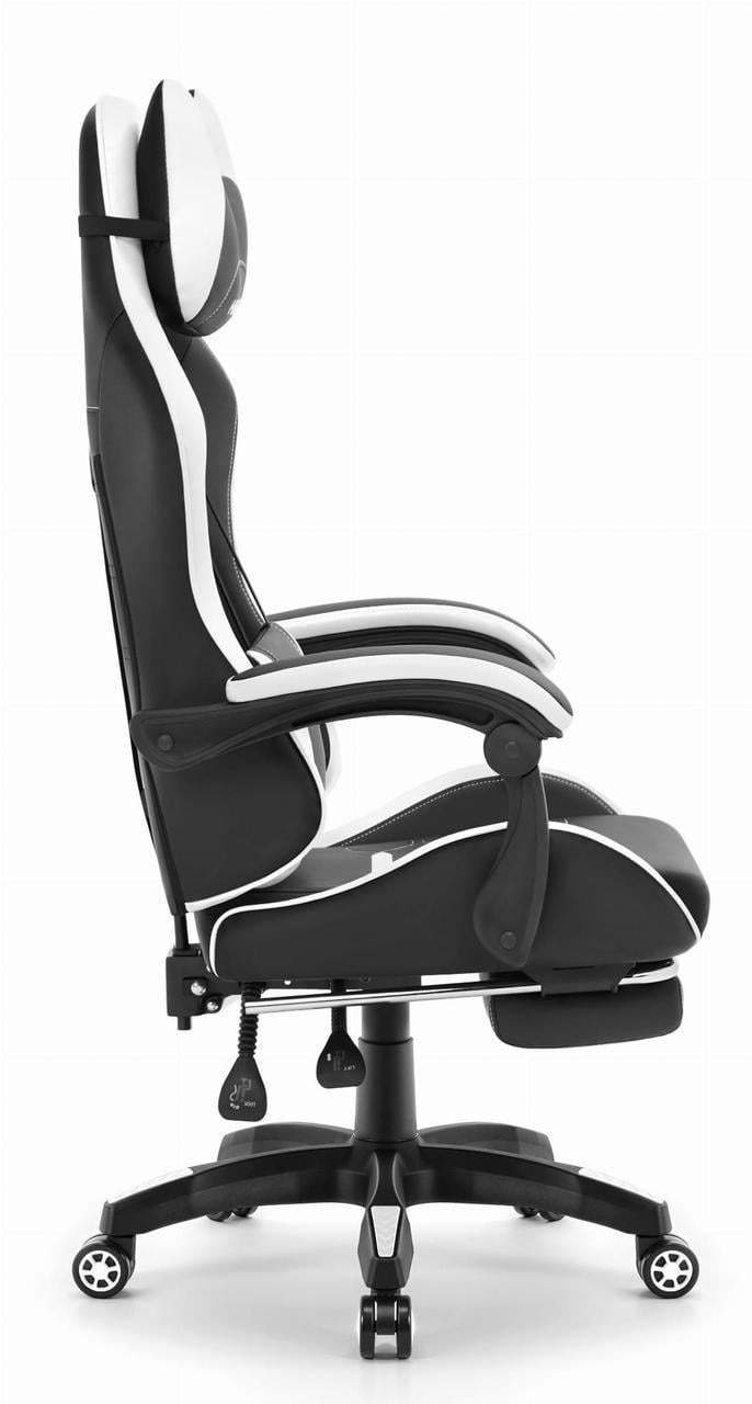 Комп'ютерне крісло Hell's HC-1039 екошкіра White (5904204981026) - фото 3