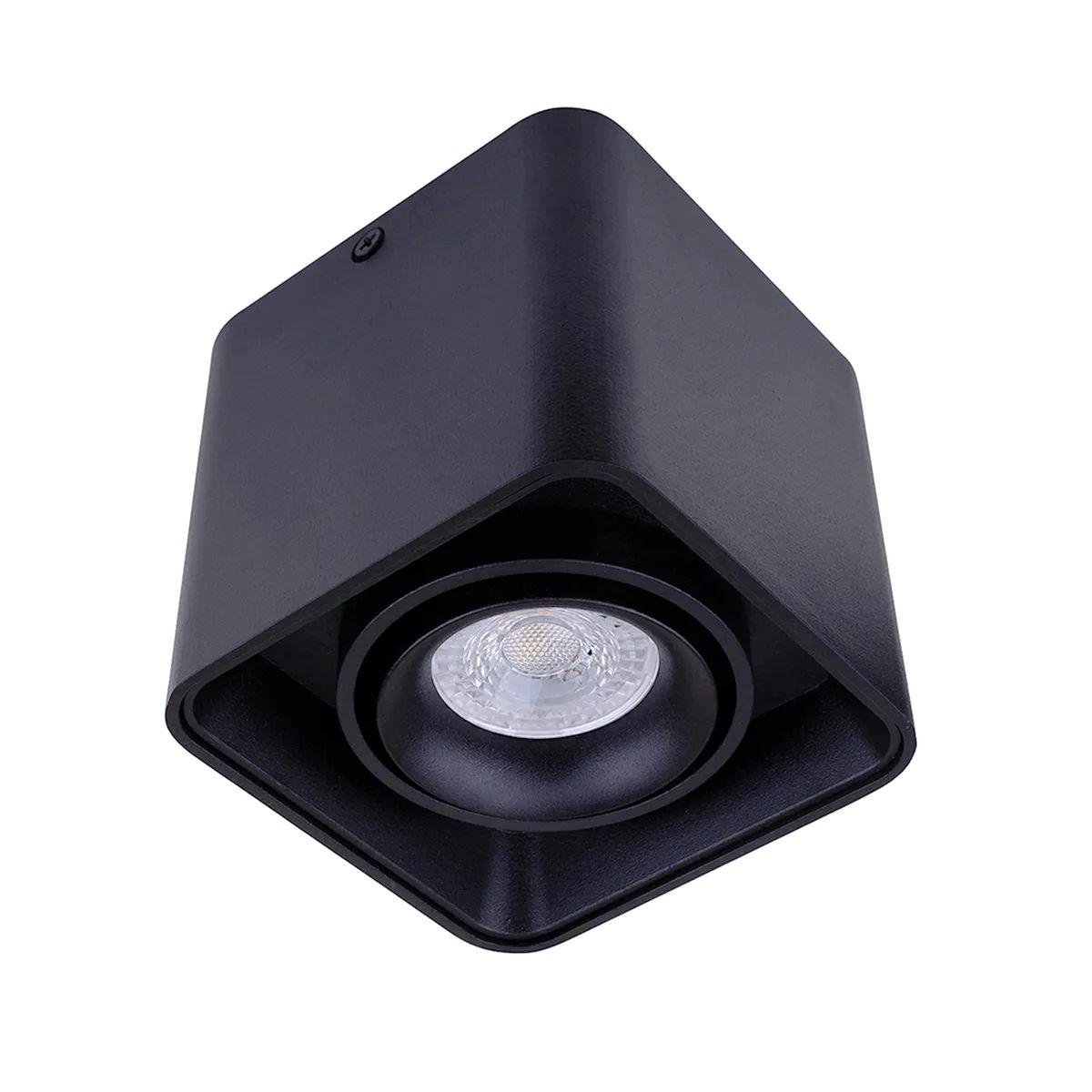 Точечный светильник MJ-Light CUBE 1 BK 12004 (9421100) - фото 1