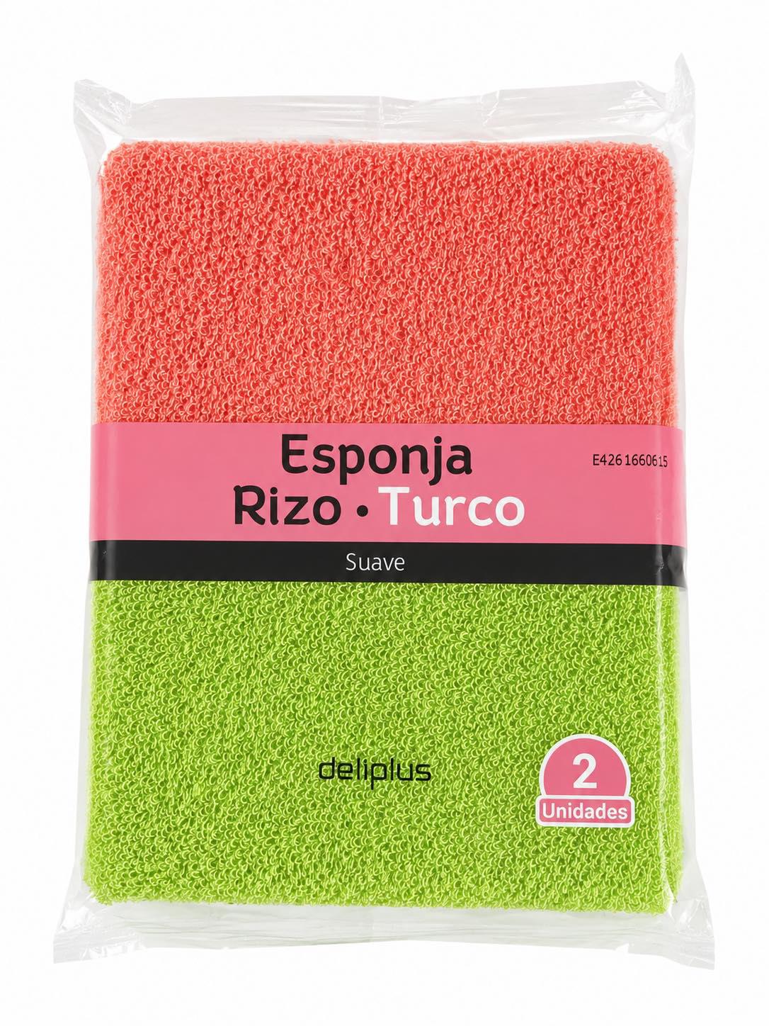 Мочалка для тіла Deliplus Rizo Turco Suave 2 шт.