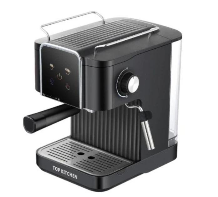 Кофеварка эспрессо Top Kitchen TK00217 1500 Вт 15 бар 1.8 л с капучинатором Черный (Tk00216-) Кофеварка эспрессо Top Kitchen TK00217 1500 Вт 15 бар 1.8 л с капучинатором Черный (Tk00216-)