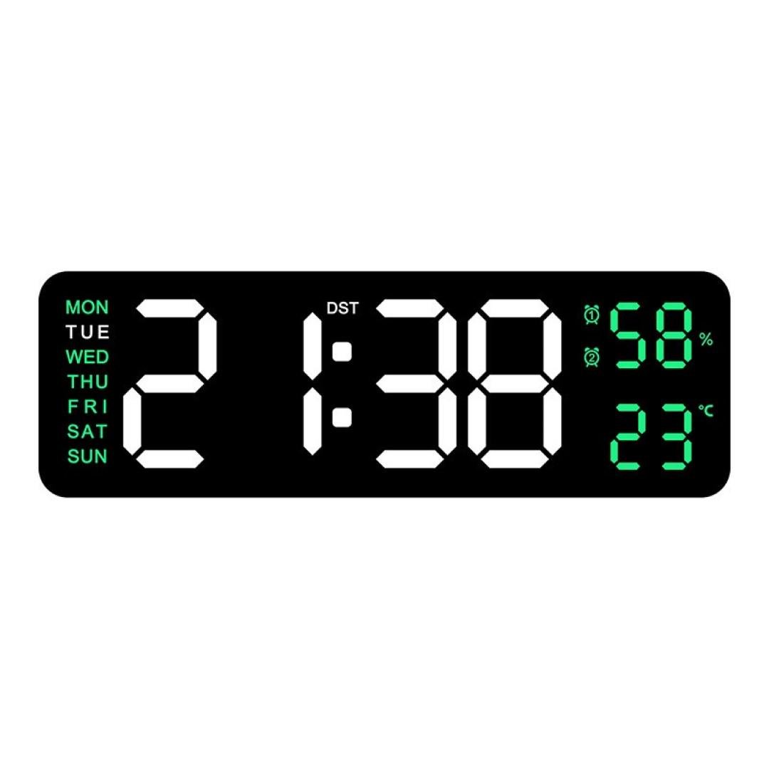 Часы настольные Mids электронные с термометром и гигрометром (657G)