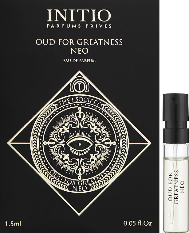 Парфюмированная вода унисекс Initio Parfums Prives Oud for Greatness Neo 1,5 мл пробник (373869)