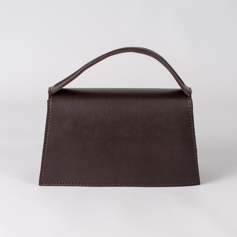 Сумка жіноча крос-боді з гладкого екошкіри XENIA № 17-24 Шоколад - фото 3 Сумка жіноча крос-боді з гладкого екошкіри XENIA № 17-24 Шоколад - фото 3