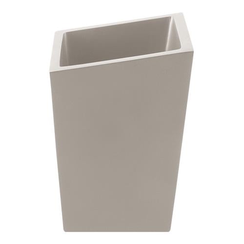 Стакан для зубных щеток Spirella 10.19819 YOSHI Polyresin 7,6х11 см Серый (10.19819)