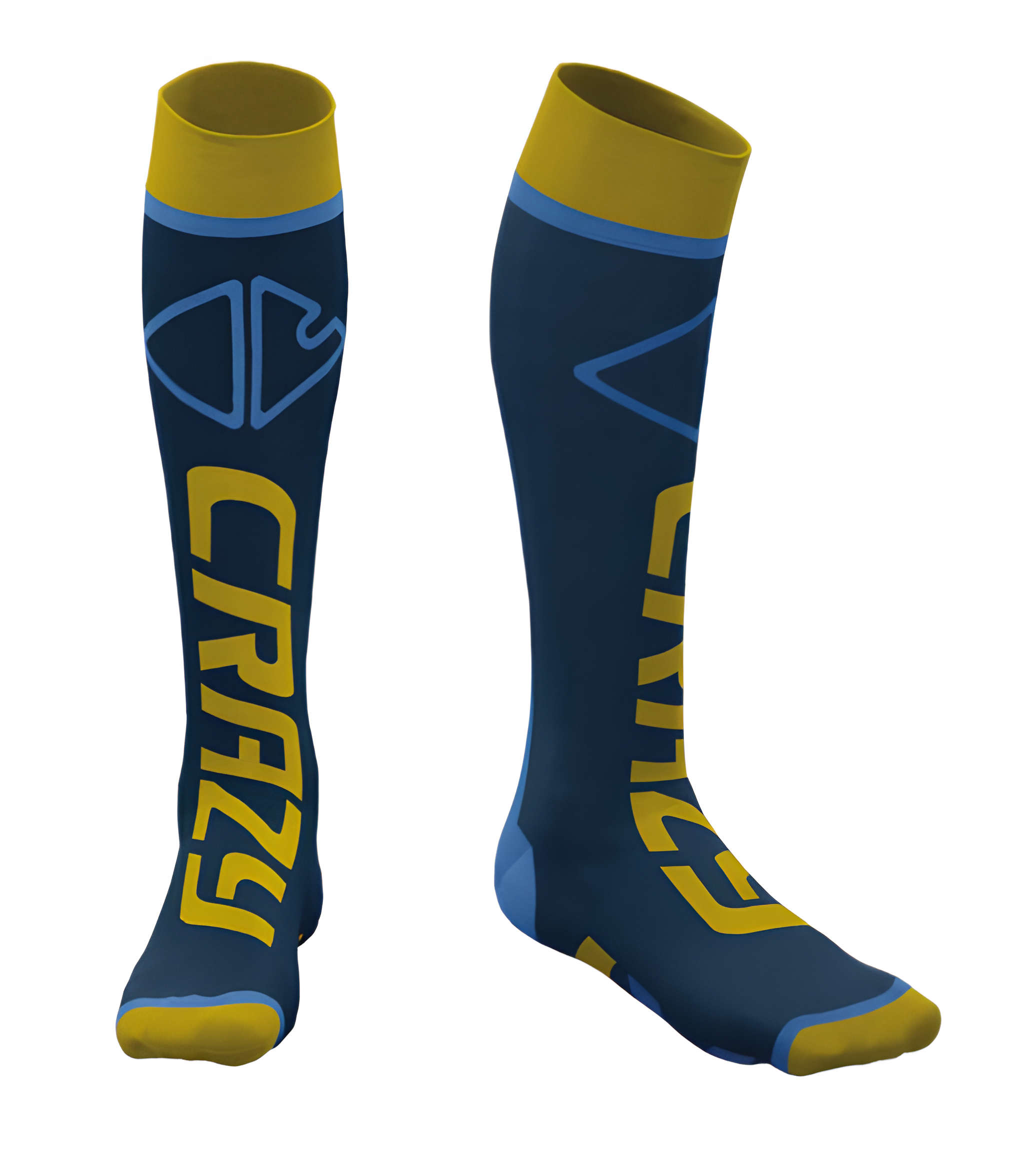 Носки длинные Crazy Carbon Socks р. 39-46 (c8e2b9ba)