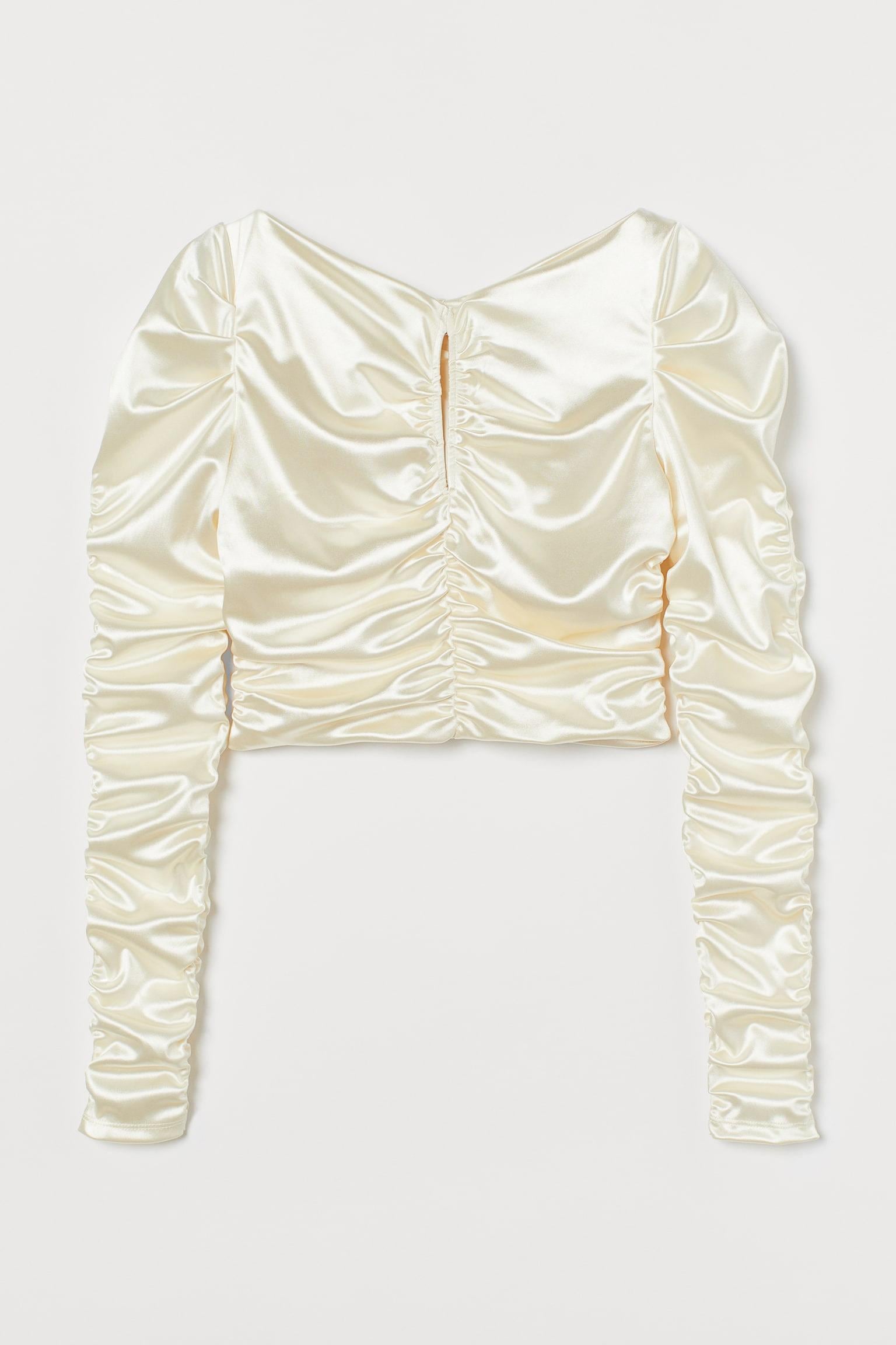 Топ H&M M Кремовий (X2602940708)