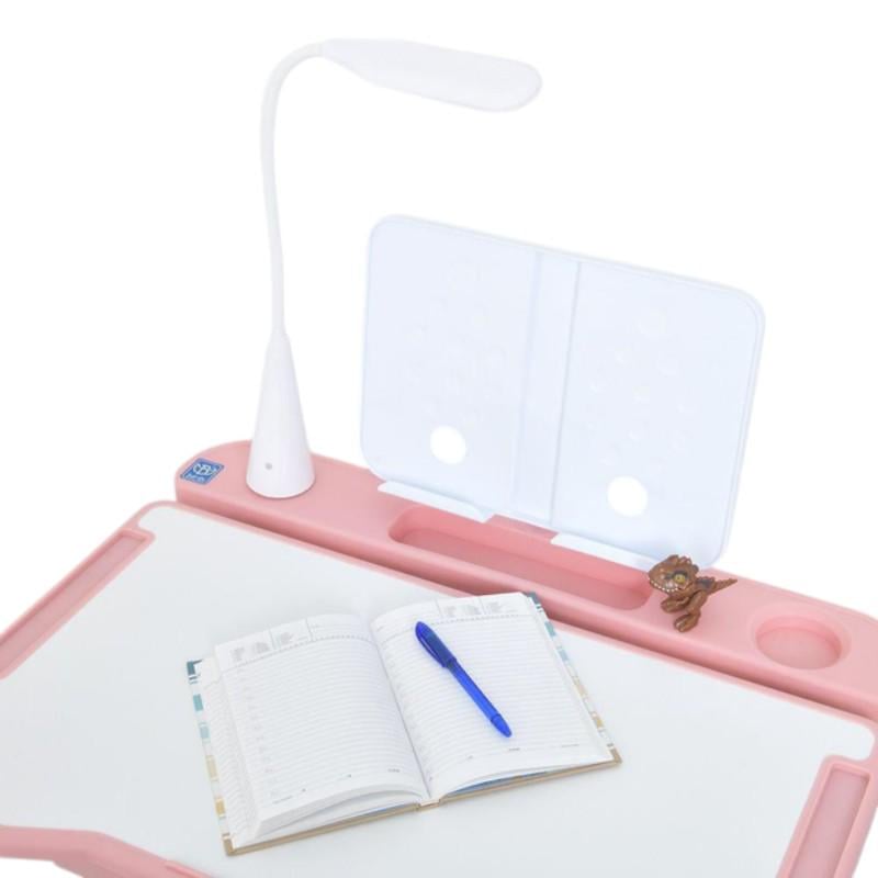 Парта детская Bambi и стул с регулировкой высоты Розовый (M 5068-8-2) - фото 4 Парта детская Bambi и стул с регулировкой высоты Розовый (M 5068-8-2) - фото 4