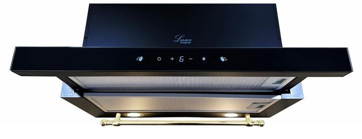 Вытяжка Luxor Beste F 60 BK 1450 m3 LED Intellect Gold Barocco Черный (25545261)