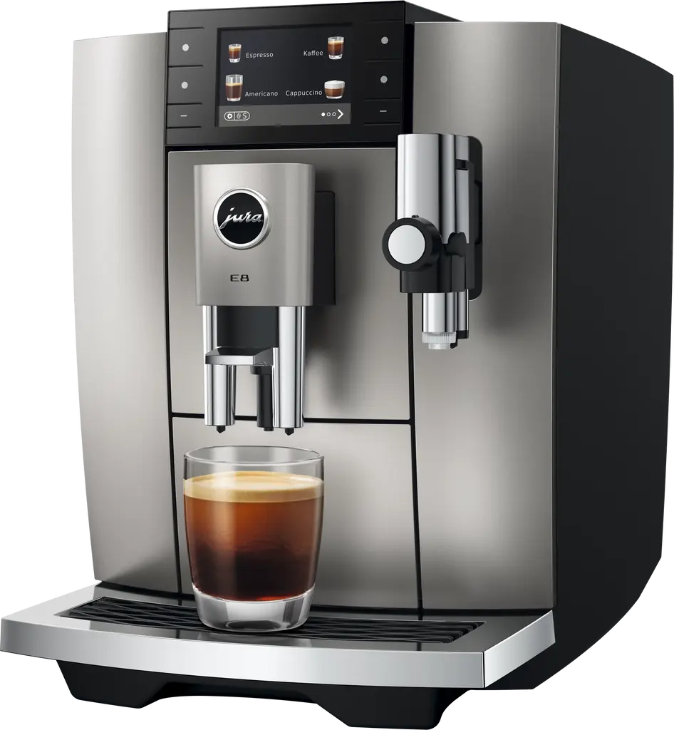 Кофемашина JURA E8 Midnight Silver ED (15712)