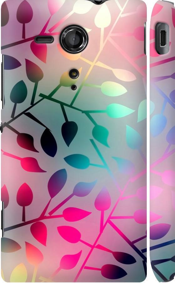 Чехол на Sony Xperia SP M35H Листья (2235c-280-42517) Чехол на Sony Xperia SP M35H Листья (2235c-280-42517)