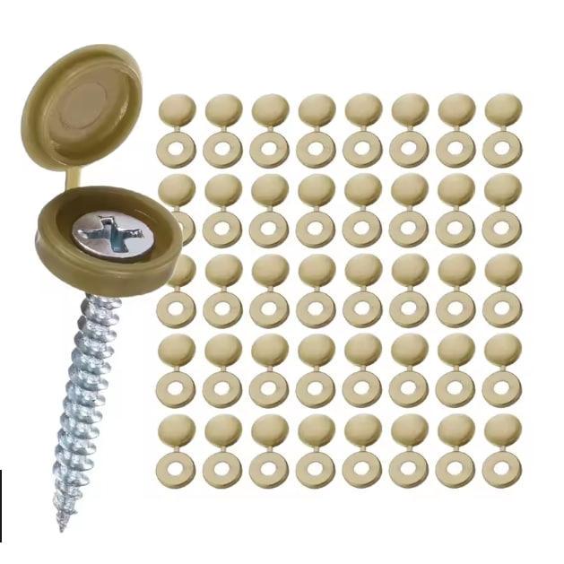 Колпачки под саморезы декоративные пластиковые Бронзовые 20 шт. (30293451) - фото 4 Колпачки под саморезы декоративные пластиковые Бронзовые 20 шт. (30293451) - фото 4