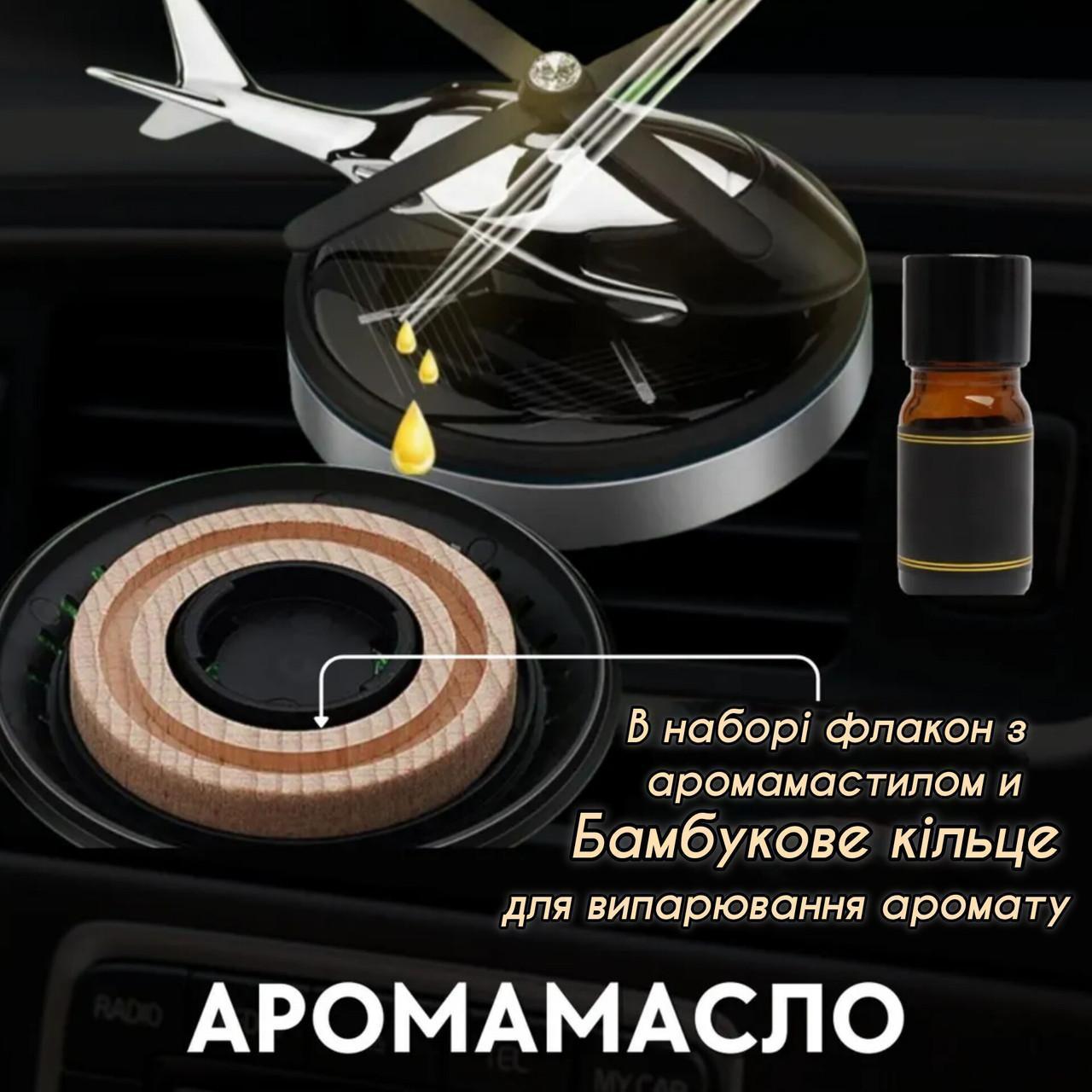Ароматизатор автомобильный вертолет-пахун многоразовый (А00011) - фото 5