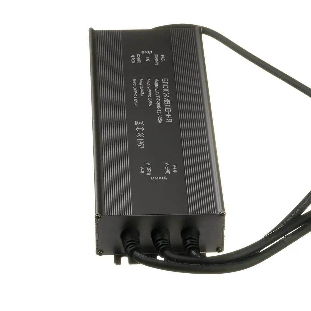 Блок питания AVT AC180-265V 12V 300W 25A герметичный IP67 (11229) - фото 4