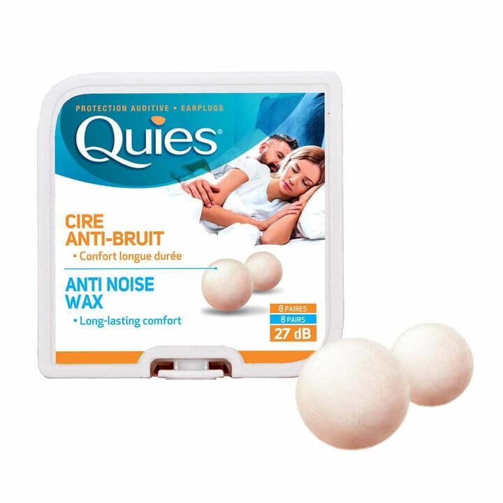 Беруши восковые для сна Quies 8 пар SNR 27 дБ (2071714602) - фото 3