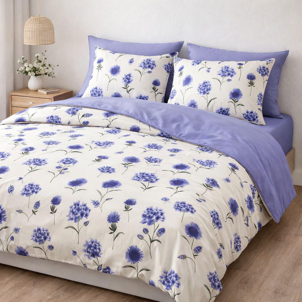 Комплект постельного белья евро PaniPava Morning Bloom бязь (122321741)