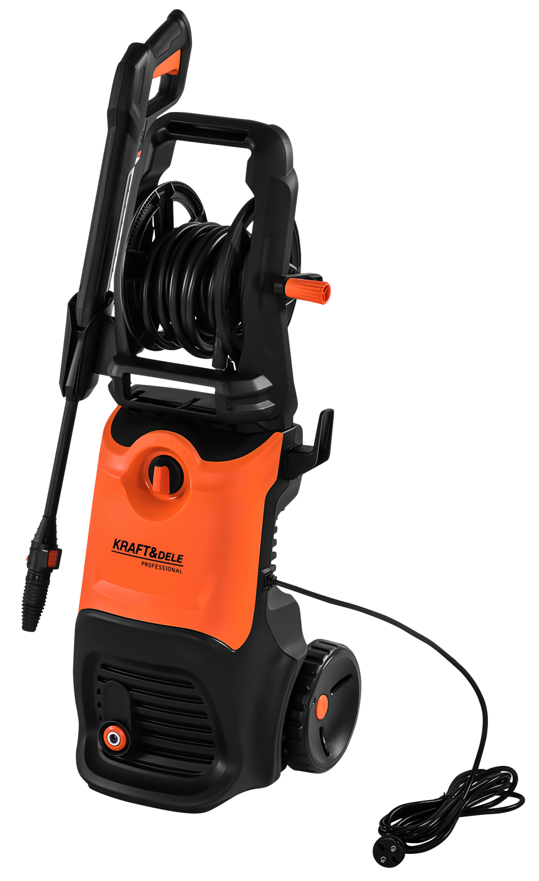 Мийка високого тиску Kraft&Dele KD5382 3200W 280 бар з барабаном і піноутворювачем (KD5382) Мийка високого тиску Kraft&Dele KD5382 3200W 280 бар з барабаном і піноутворювачем (KD5382)