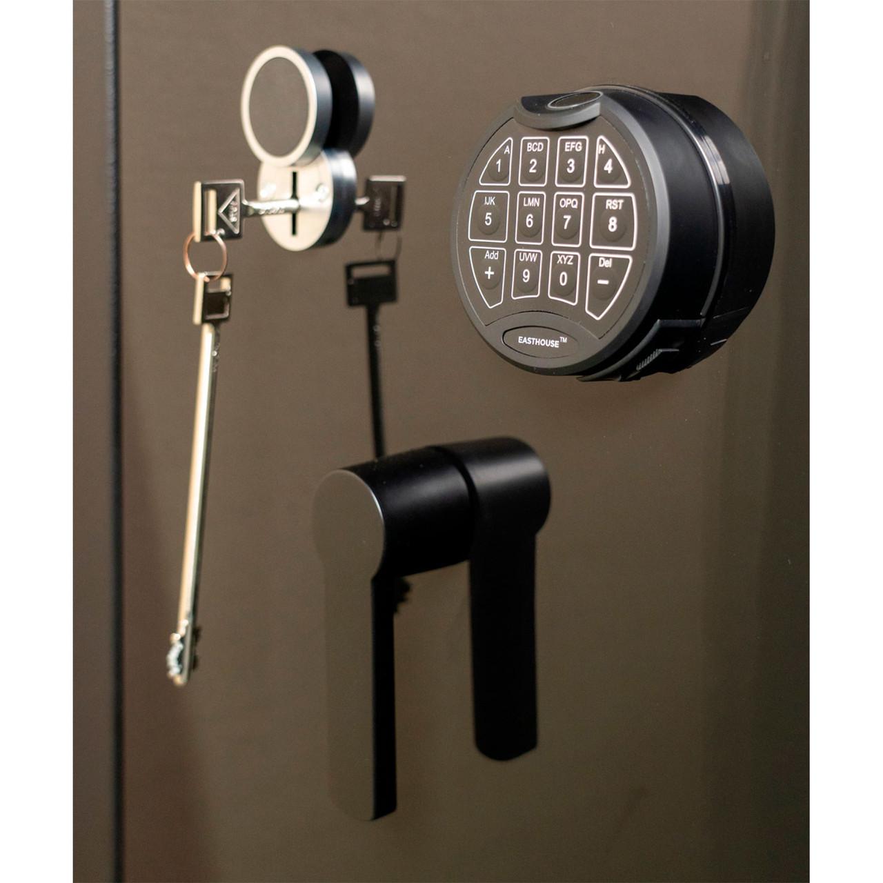 Сейф зламостійкий Griffon CL V.100.K.E FP.AW Black (29747396) - фото 7 Сейф зламостійкий Griffon CL V.100.K.E FP.AW Black (29747396) - фото 7