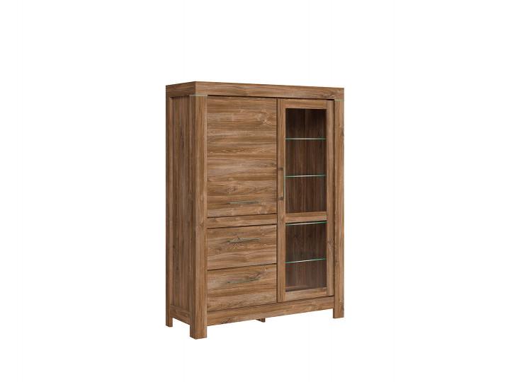 Витрина для кабинета Герман Gerbor из ДСП 1150х420х1590 мм Дуб (279d90af)