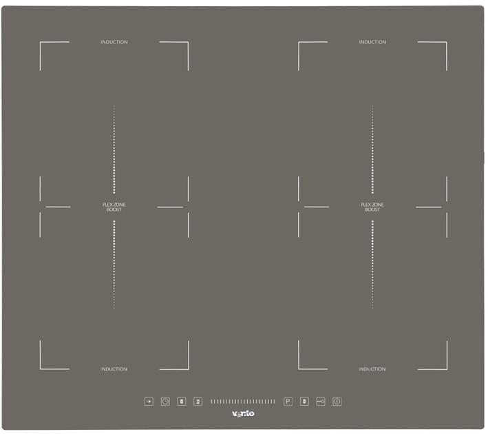 Варочная поверхность индукционная Ventolux HI 64 TC FBS SQFZ SL GRS (10967)