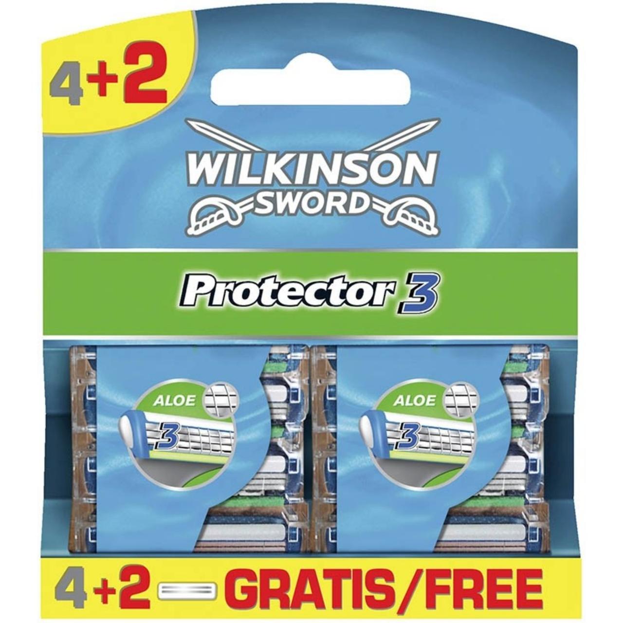 Картриджі для гоління Wilkinson Sword Schick Protector 3 4+2 шт