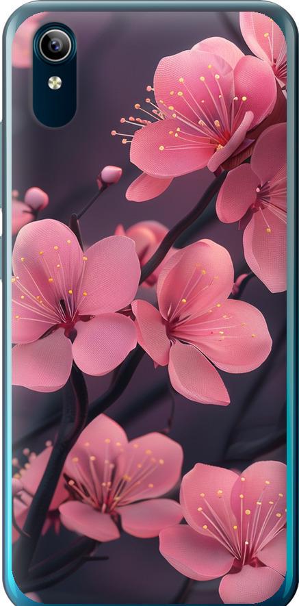 Чехол на Vivo Y91C Пурпурная сакура (6075u-1762-42517)