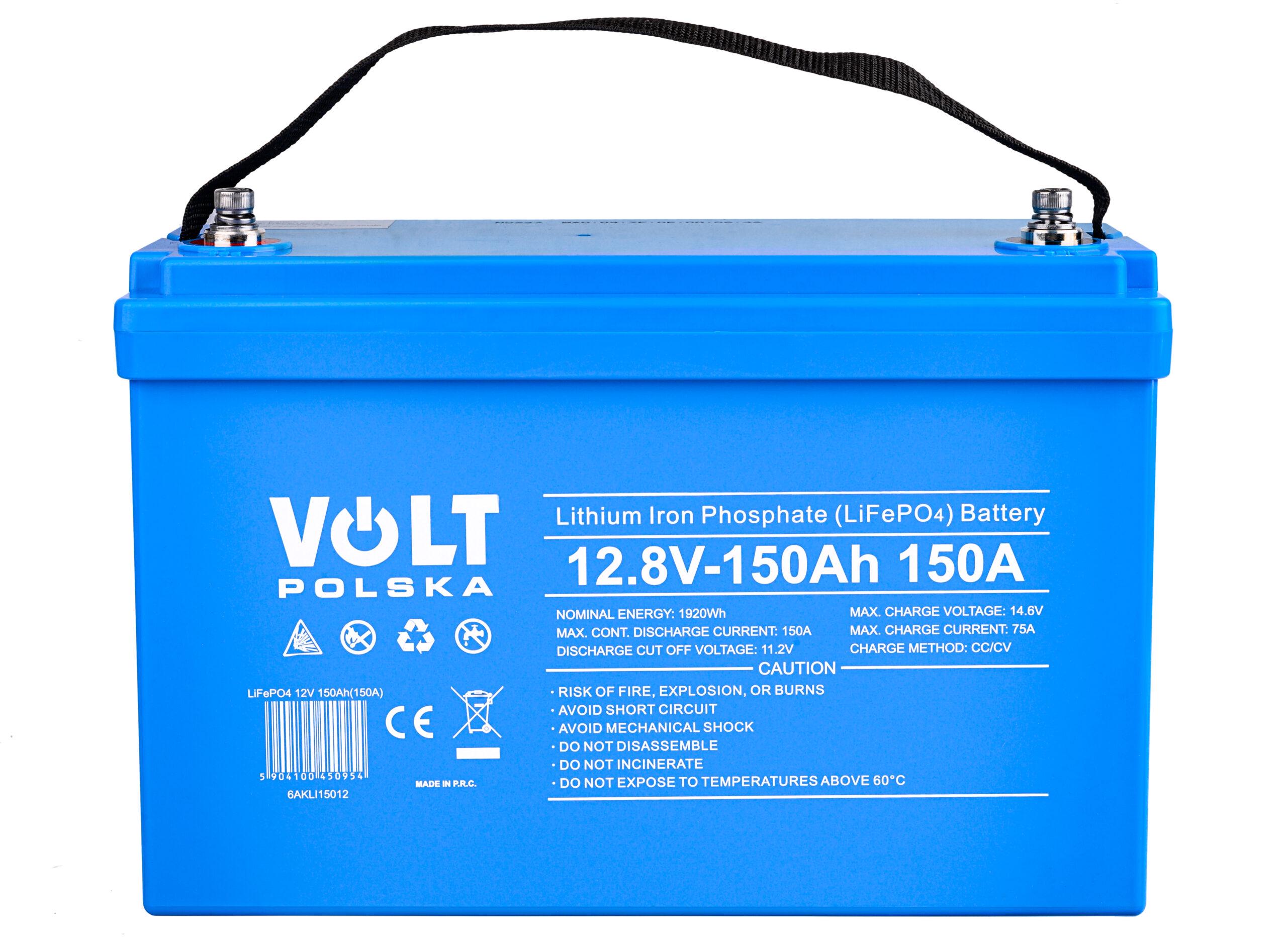 Батарея акумуляторна Volt Polska LiFePO4 12,8V 150 Ah 150А + BMS + Bluetooth (20311) - фото 4