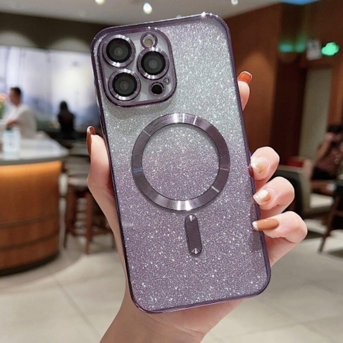 Противоударный чехол для Apple iPhone 13 Pro Max Cosmic CD Shiny Magnetic / Deep Purple