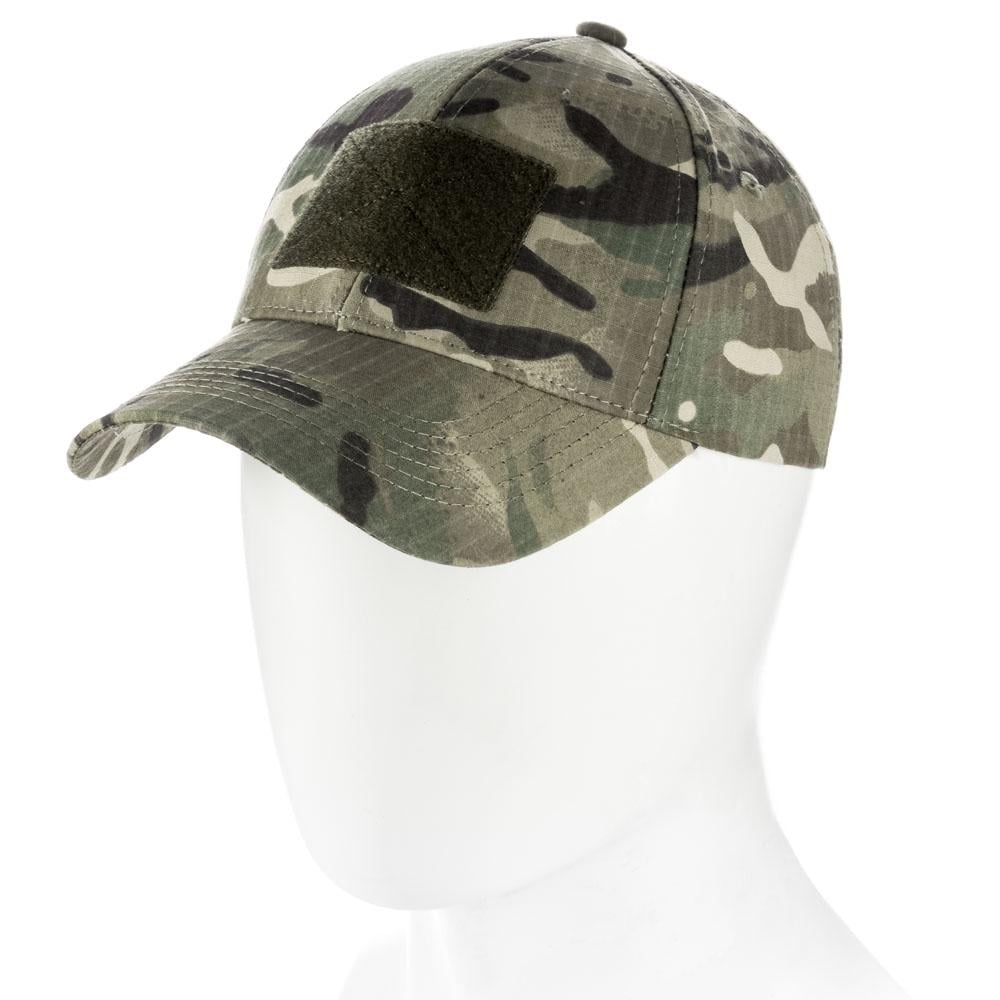 Кепка ATRICS IB315 с липучкой из котоновой ткани для тренировок ММ-14 кепка регулируется М 55-56 Мультикам (151766)