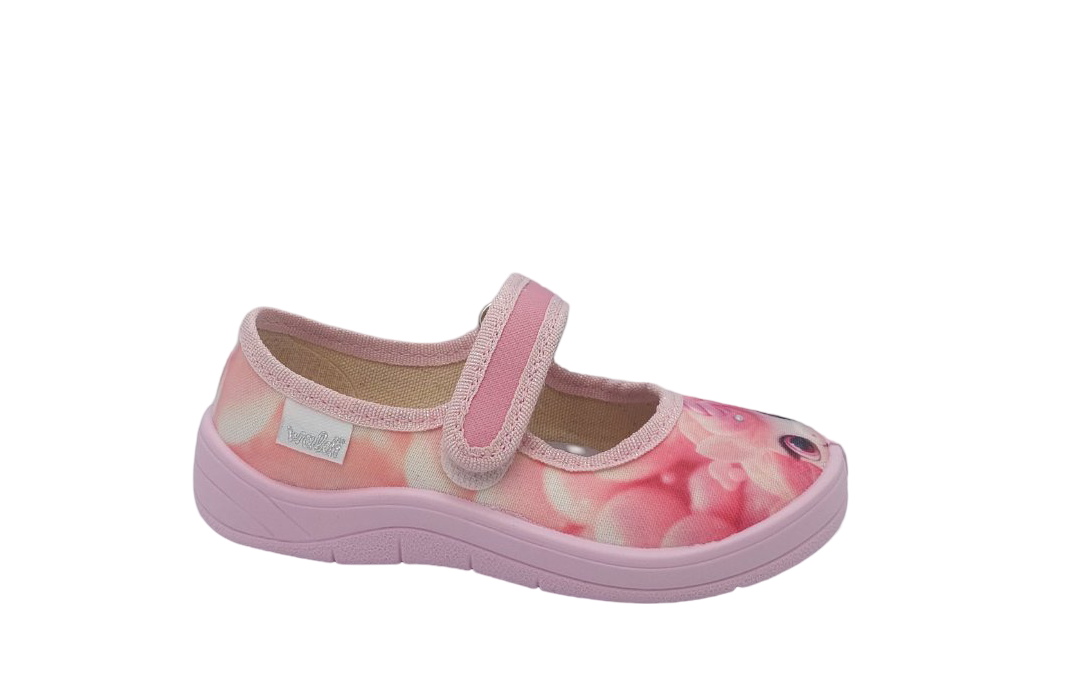 Тапочки для дівчаток Waldi 360-612/24 на липучках р. 24 Рожевий - фото 7