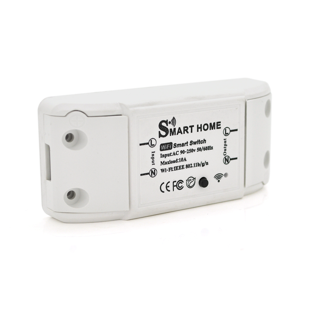 Вимикач Voltronic Wifi Smart home 10A розумний контролер для освітлення та електроприладів (23203)