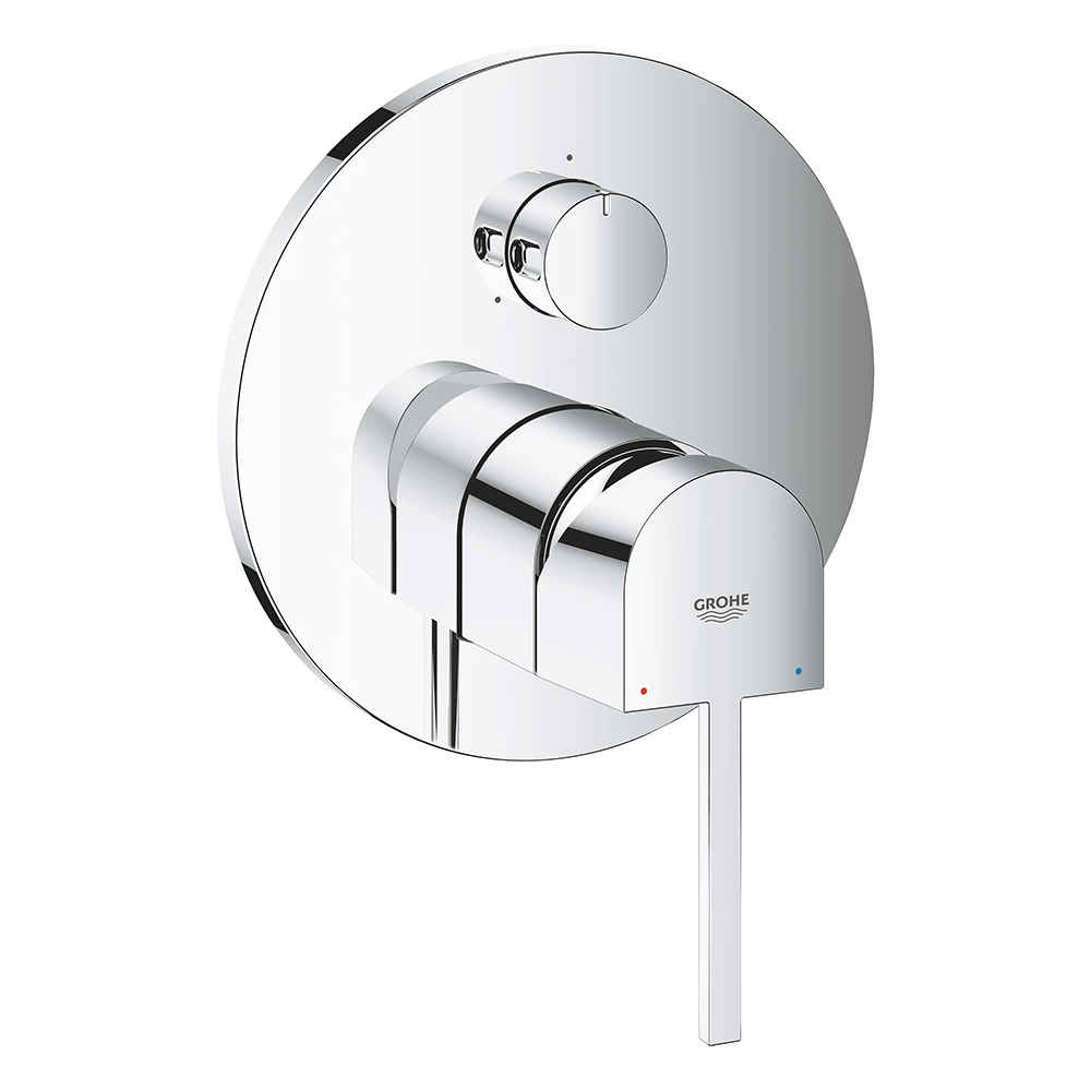 Смеситель скрытого монтажа для душа Grohe Plus 24093003 с переключателем на 3 положения (439996)