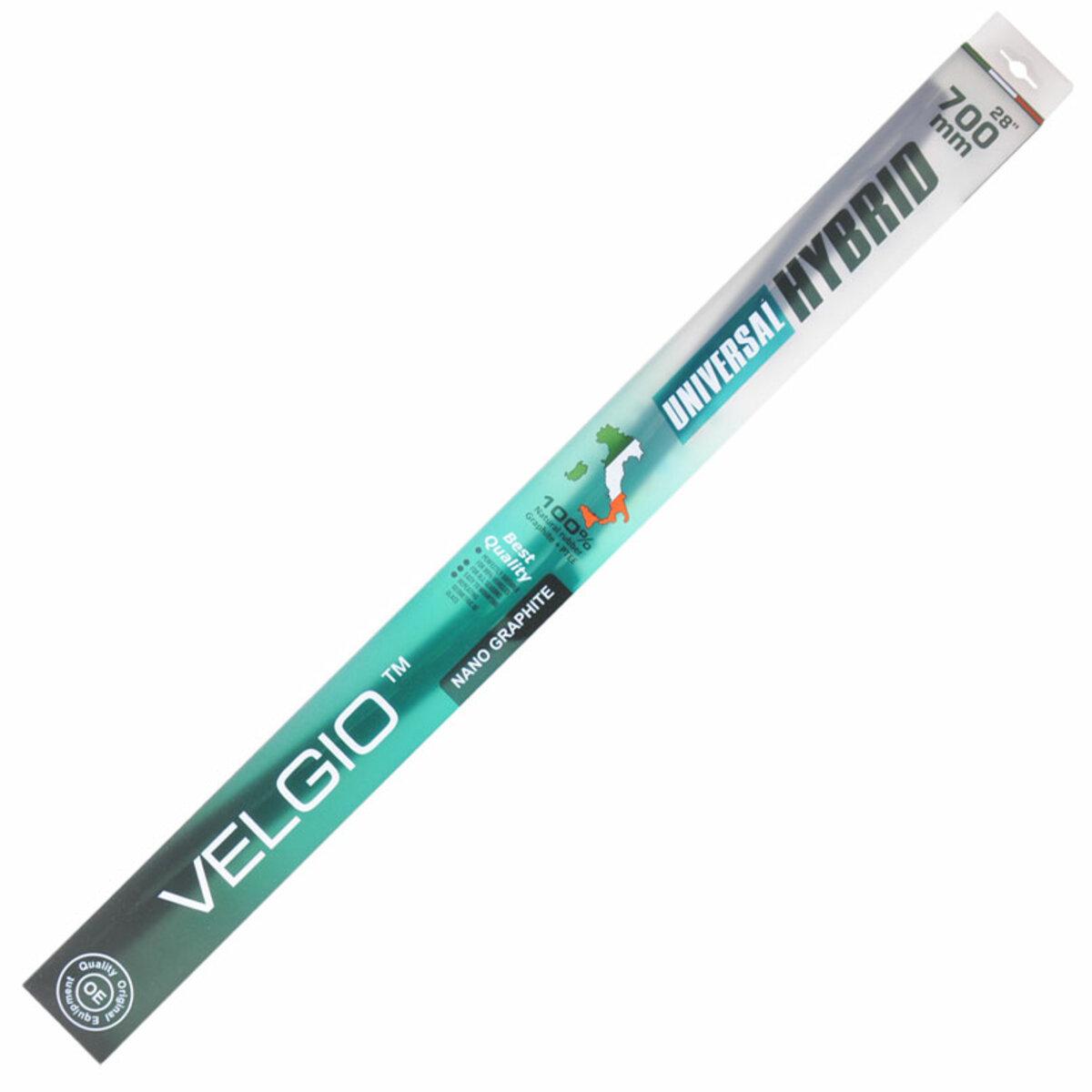 Щетка бескаркасная Velgio Universal Hybrid для автомобилей с резиновым лезвием (84700) Щетка бескаркасная Velgio Universal Hybrid для автомобилей с резиновым лезвием (84700)