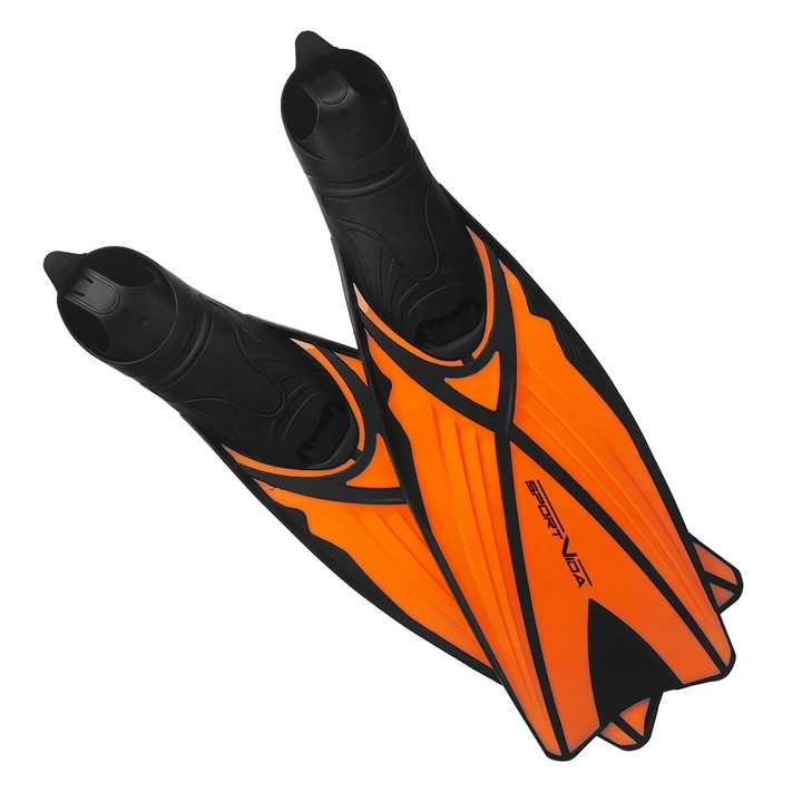 Ласты SportVida р. 38-39 Black/Orange (SV-DN0006-S) - фото 6