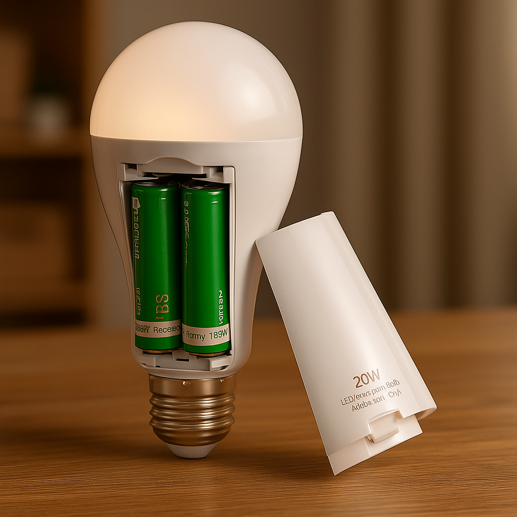 Лампочка аварийная аккумуляторная LED NEI HL-E05 2 АКБ 18650 E27 (AMN) Лампочка аварийная аккумуляторная LED NEI HL-E05 2 АКБ 18650 E27 (AMN)