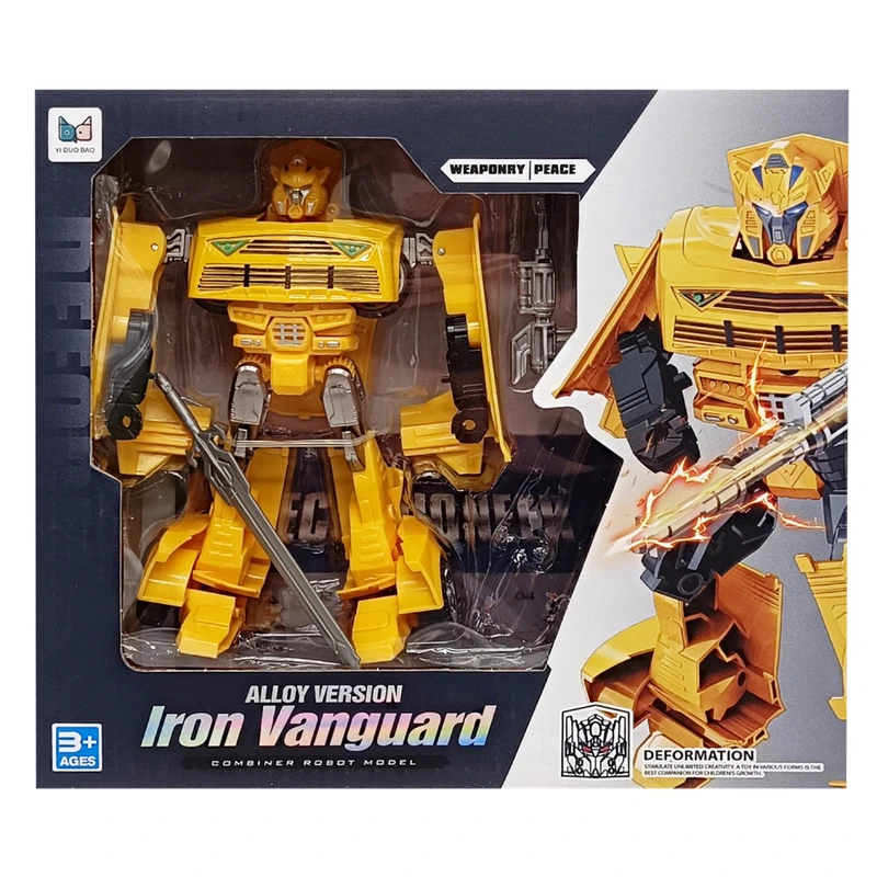 Трансформер-машинка Iron Vanguard 894-1/2 Yellow