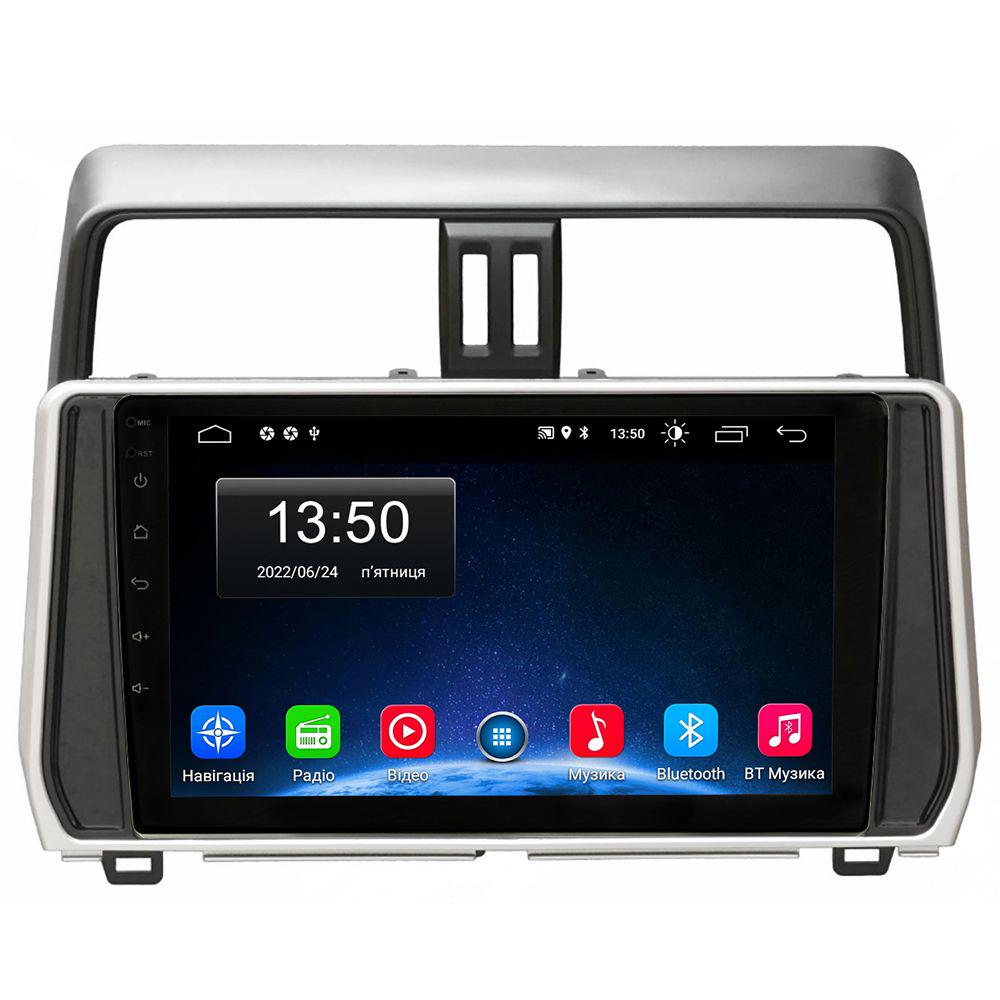 Штатная магнитола CYCLONE Toyota Prado 150 2009 - 2013 (9")