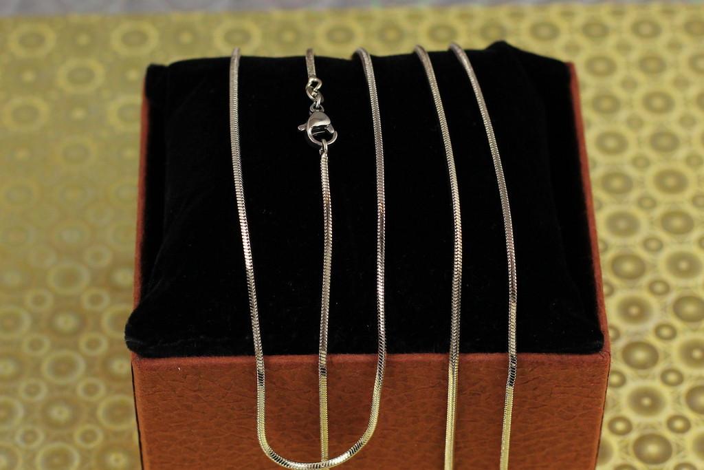 Цепь Xuping Jewelry квадратный жгут 45 см х 1,5 мм Серебристый (2164932612)