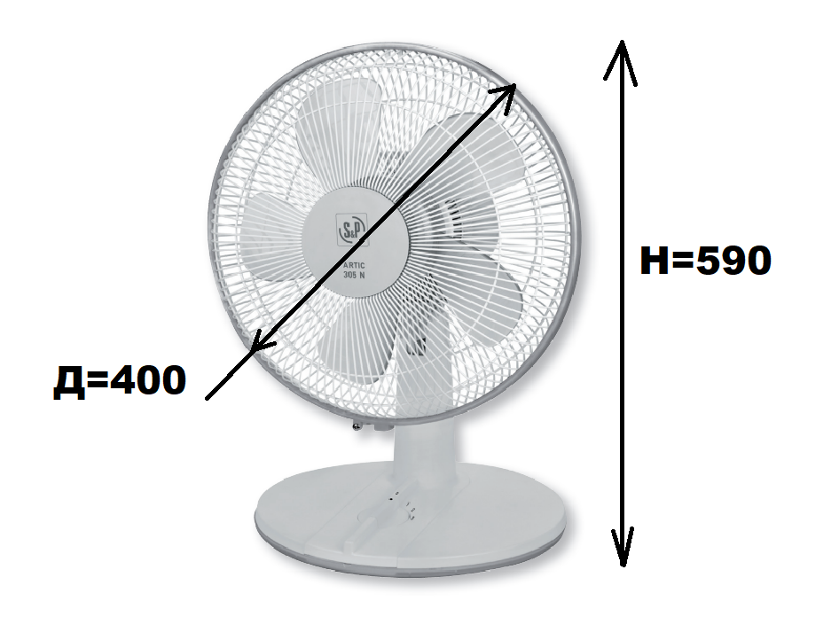 Вентилятор настольный Soler&Palau ARTIC-405 N - фото 2