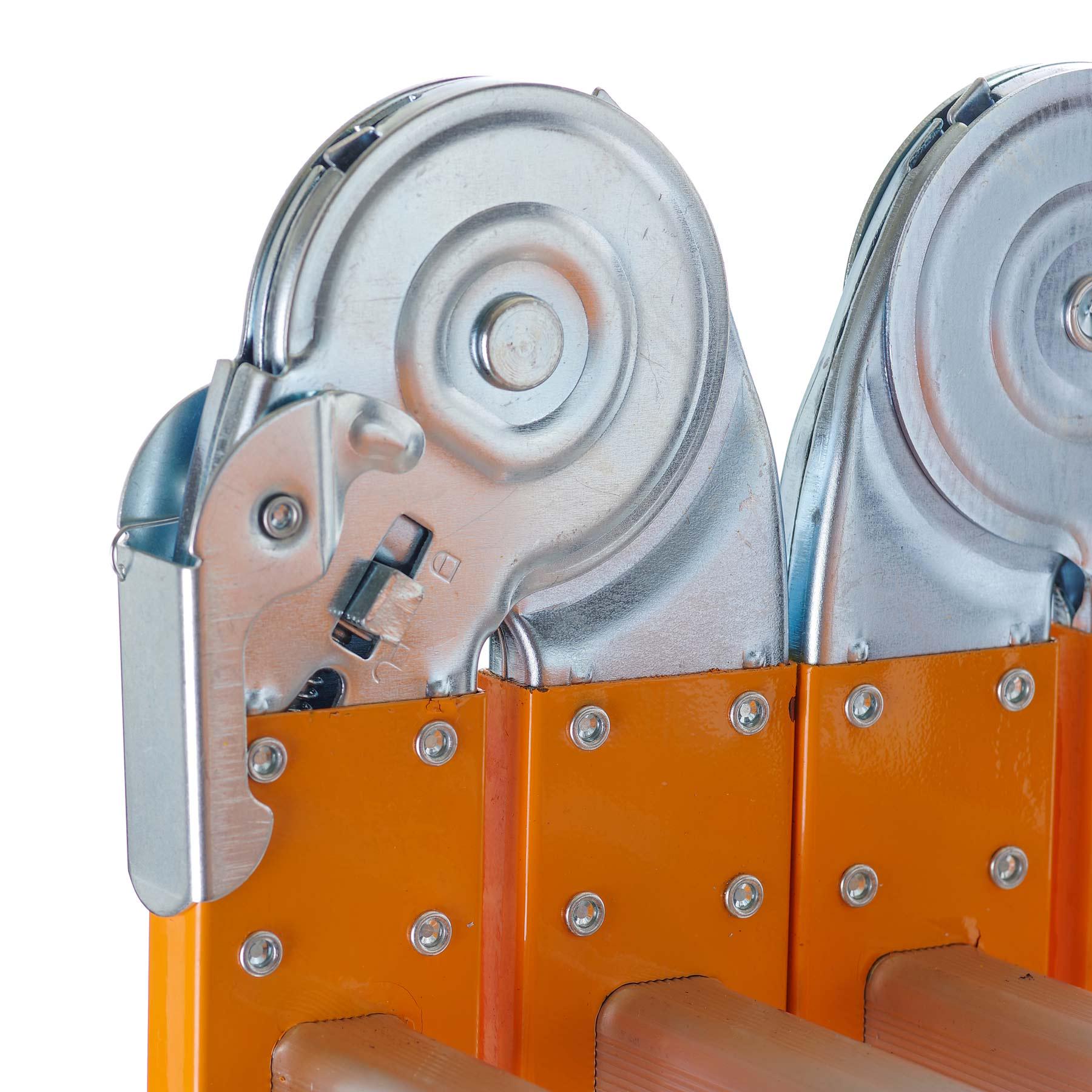 Драбина шарнірна комбінована Bellatrix SA4A4 4x4 сходинки - фото 8 Драбина шарнірна комбінована Bellatrix SA4A4 4x4 сходинки - фото 8